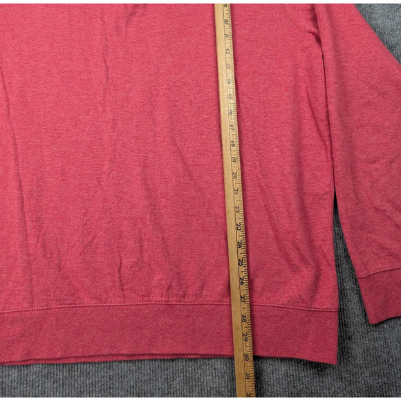 Polo Ralph Lauren Quarter Zip Mens XL Soft Heather Pullover Lightweight Preppy - Picture 3 of 6
